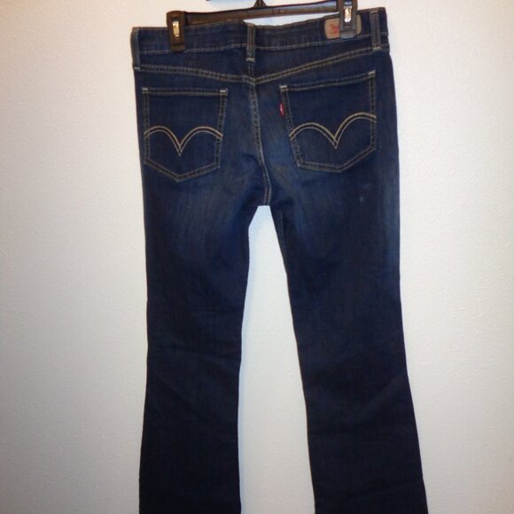 Levi's Juniors 518 Superlow Bootcut Jeans Size 11 M - Picture 1 of 10